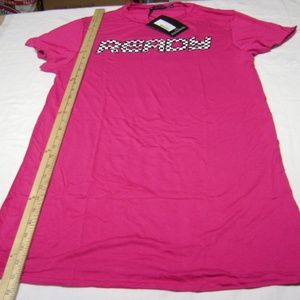 Fucshia T-Shirt Dress, Ready"